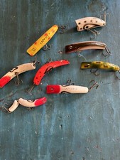 7 Lazy Ike Lures And 1 Chug Ike Lure Lot