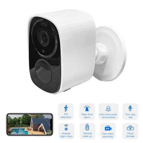 1-4PCS Outdoor Wireless Security Camera Battery Rechargeable Home WIFI IP CCTV - Picture 15 of 22