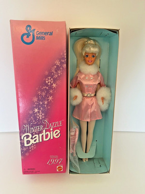 Winter Dazzle Barbie Doll Special Edition General Mills 1997 Mattel 18457 NIB