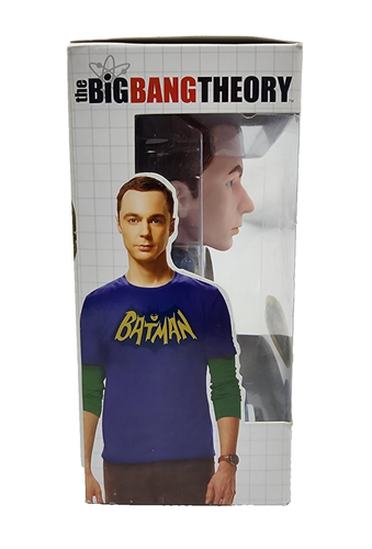 Funko The Big Bang Theory Sheldon Batman HMV Exclusive Wacky Wobbler Bobble Head - Picture 3 of 6