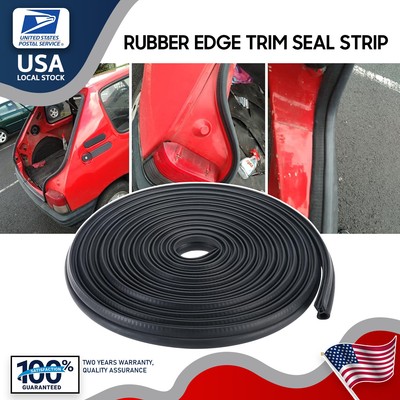 13FT U-Shape Car Door Edge Guard Molding Trim Rubber Edge Strip Seal Protector