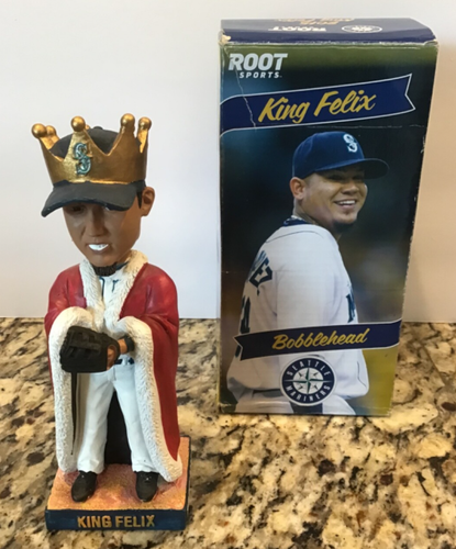 Felix Hernandez 2015 Seattle Mariners King Felix SGA Wackelkopf Puppe