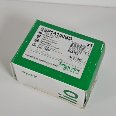 New Schneider Electric SSP1A150BD Solid State Relay Panel Mount Zelio SSR 50A