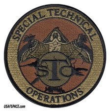 USAF SPECIAL TECHNICAL OPERATIONS STO DOD -Offutt AFB- ORIGINAL OCP VEL PATCH