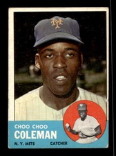 1963 Topps #27 Choo Choo Coleman