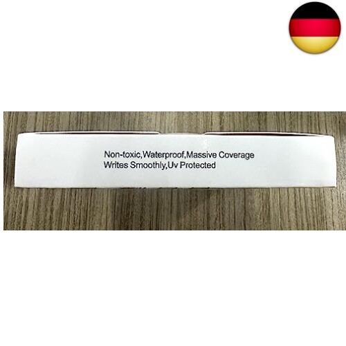 AOSUCO 24 Farben Acrylstifte für Holz Bemalen, Dual Tip Holz Beschriften Stift - Bild 11 von 12