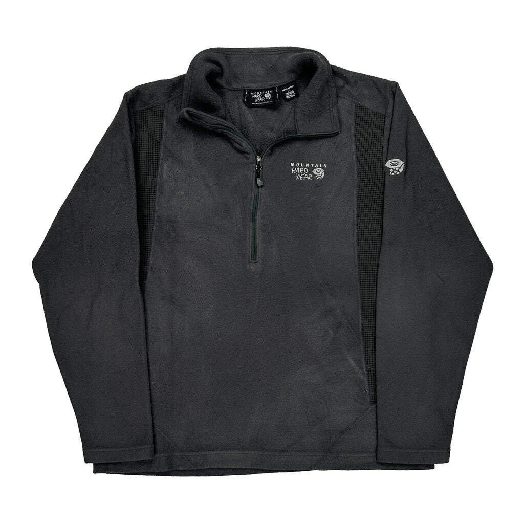 Chaqueta polar Mountain Hard Wear - Grande negra poliéster