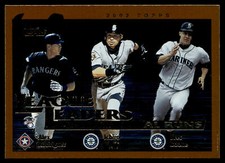 2002 Topps Alex Rodriguez / Ichiro / Bret Boone #338