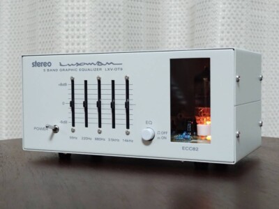 stereo付属 LUXMAN LXV-OT9 真空管 EQUALIZER LUXMAN LXV-OT9 Tube Graphic Equalizer 5 bands Confirmed Operation