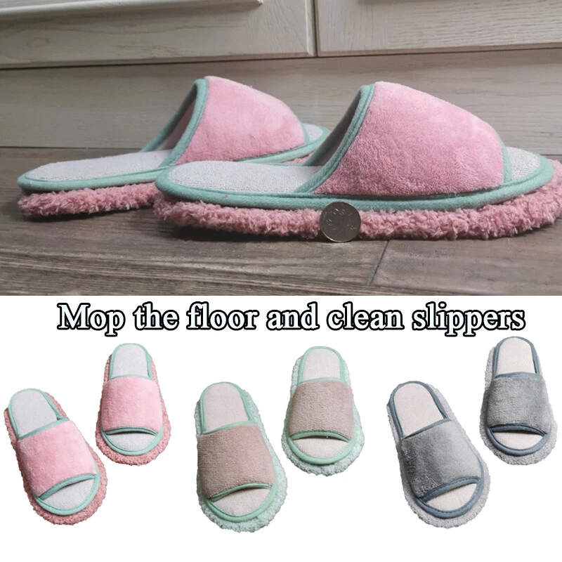 Mop Lazy Chenille Sock Shoes Dust Polishing Cleaning | eBay