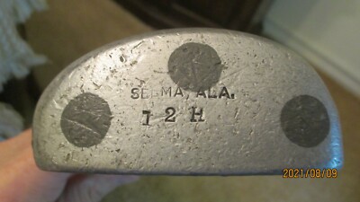 Ancien Putter Otey Crisman NN1 Manche En Hickory – Club Golf Vintage 34 Pouces Pour Droitier