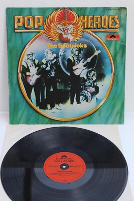 LP-POP HEROES-THE SPOTNICKS-1976-POLYDOR-MADE GERMANY-GEREINIGT&SCHU-VINYL MINT
