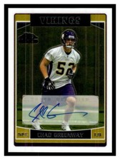 2006 Topps Football #232 Chad Greenway    Rookie  FRA40