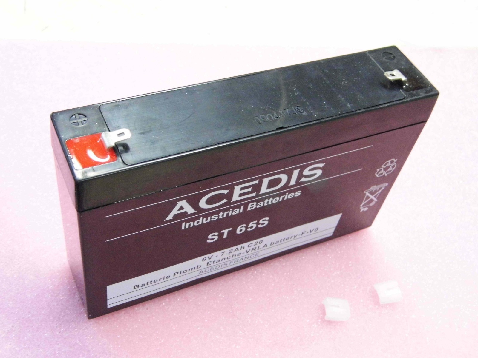 Batterie plomb etanche 6V 7.6Ah accumulateur rechargeable AGM