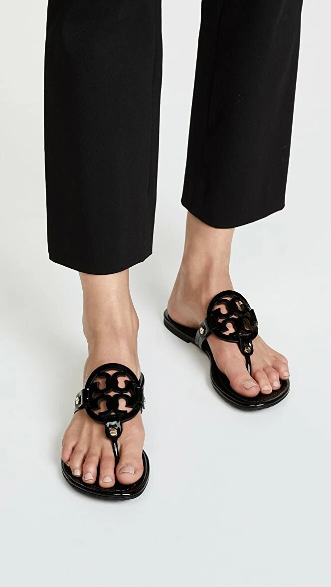 Tory burch miller flip flop sand patent outlet