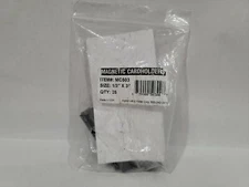 (25-Pk) Aigner Magnetic C Channel Label Holder 1/2" x 3" MC503