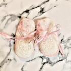 Baby Booties Crocheted Photography Photo Prop Newborn Infant Birthday Party Xmas — photo 3