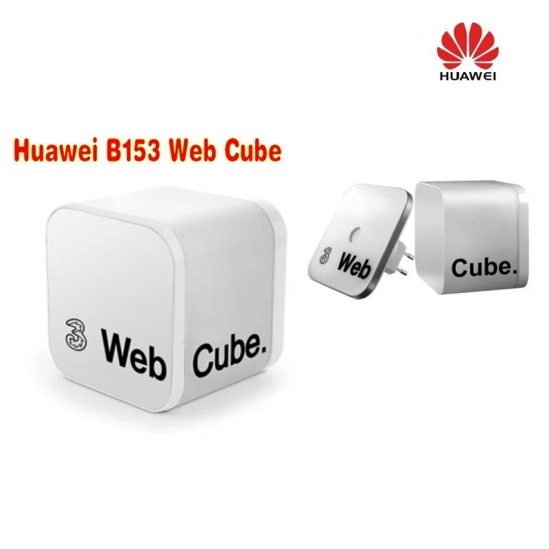 Unlocked Huawei B153 Web Cube Wireless Router 3G 2100/900MHz Mobile Broadband - Image 4 of 4