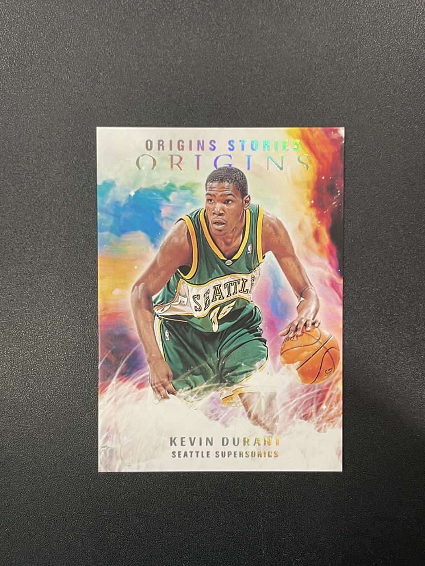 2021-22 Panini Origins Kevin Durant Stories Rookie RC SSP Case Hit #7 Thunder