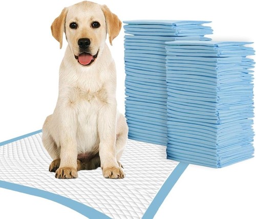 100 Leak-Proof Pet Pads - Soft, Quick-Dry & Non-Slip for Optimal Dog Training - Picture 3 of 12