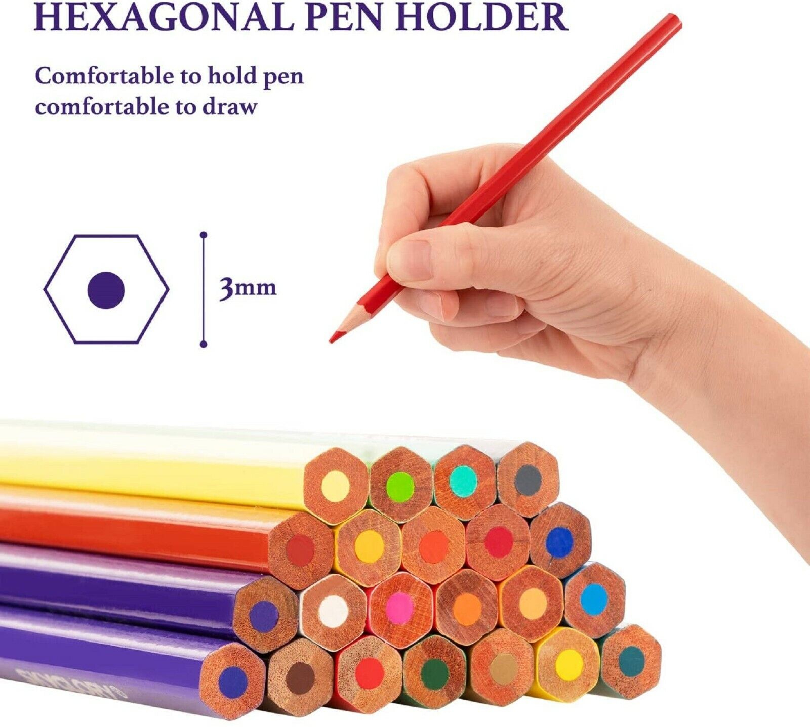160 Lápices de Colores- Almacenamiento Fácil - Estuche de Lapices de  Colores Profesional Adulto…