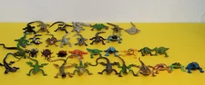 VINTAGE PV SAFARI LTD XX Lot of 34 LIZARD FROG ANPHIBIUS REPTILES ANIMAL FIGURES