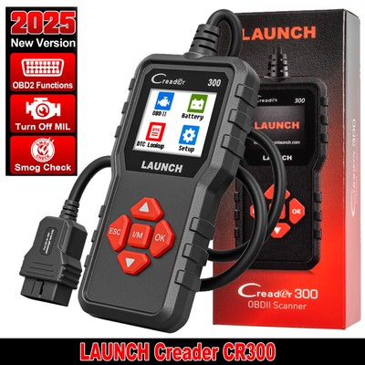 CR300 Auto OBD Code Reader OBD2 Scanner Car Check Engine Fault Diagnostic Tool