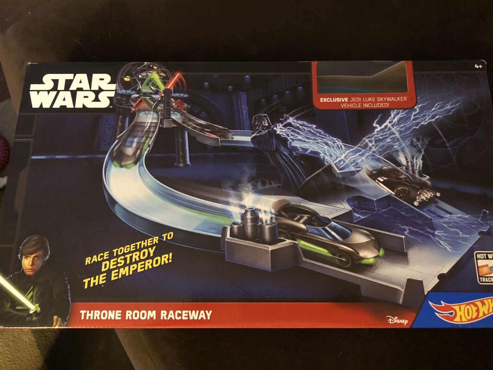 Hot Wheels Star Wars Throne Room Raceway Track System Christmas