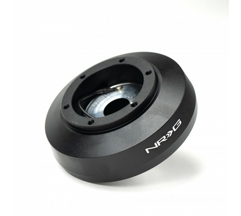 NRG Short Hub Adapter For Miata NC ND & RX8 - SRK-167H Steering Wheel Hub, Black Finish
