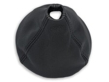 SCHALTMANSCHETTE FÜR FIAT 500 SCHALTSACK NATURLEDER SCHWARZ