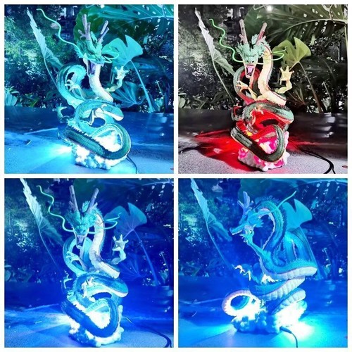 Anime DBZ Ultra LED Remote Illuminated 35 Cm Super Large Shenron Figure Statue - Picture 2 of 10