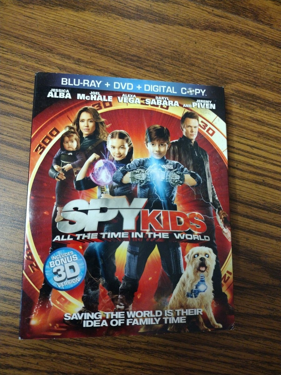 Spy Kids: All the Time in the World (Blu-ray/DVD, 2011, 4-Disc Set