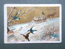 CHROMO   LIEBIG      S  154     PAYSAGES DE NEIGE