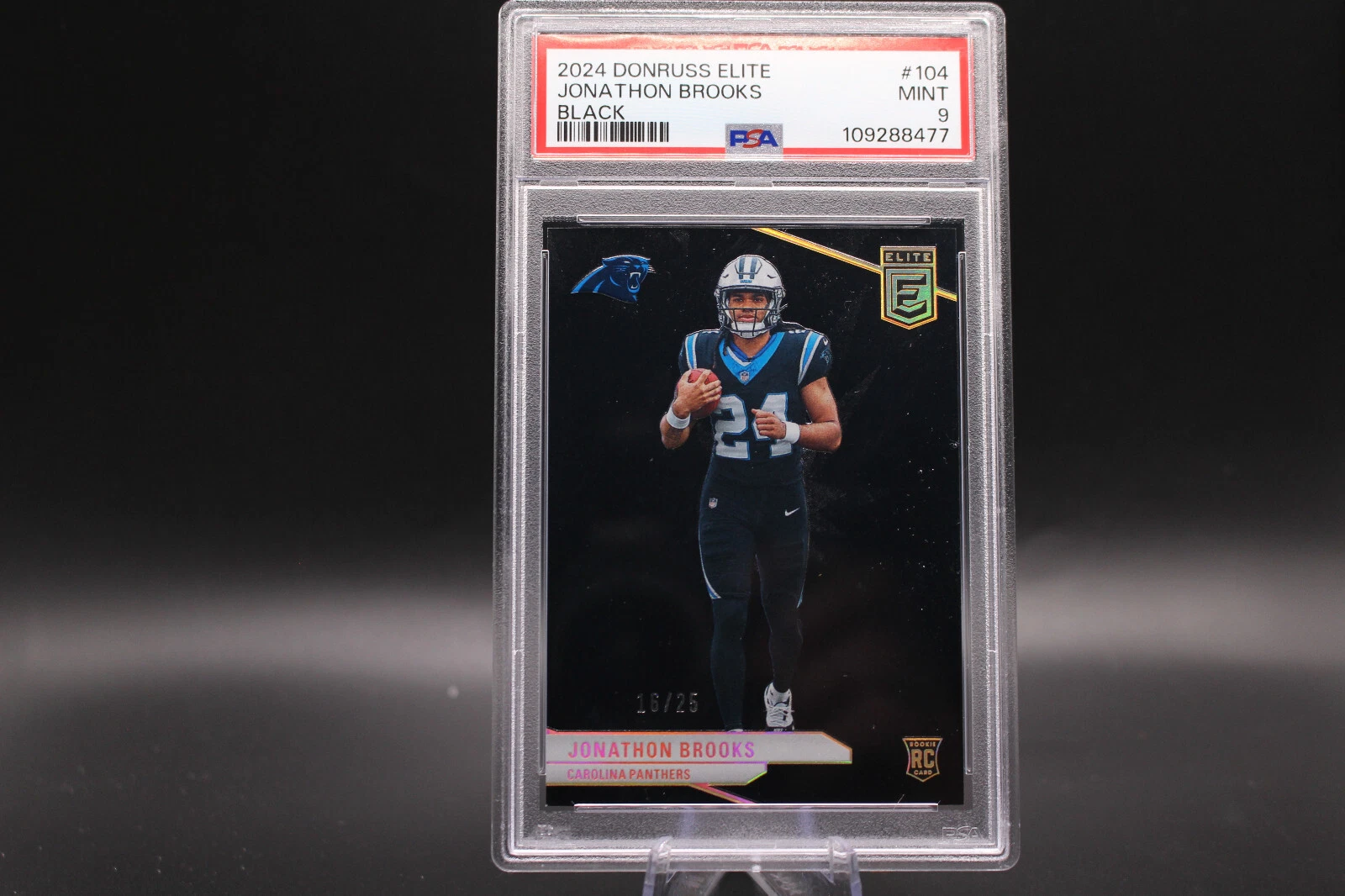 Jonathon Brooks Panini Donruss Elite #104 Black
