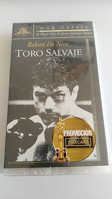 TORO SALVAJE ROBERT DE NIRO Martin Scorsese - Pelicula VHS Español Nueva 3T