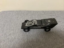 Vintage BSA Cub Scouts Pinewood Derby Race Car 1970s Folk Art Hand Made