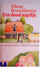 Een dood vogeltje door Diane Broeckhoven 1986 Lannoo omslag Ingrid Goddon