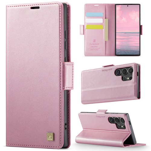 Etui na telefon komórkowy do Samsung Galaxy S25 S24 S23 FE S22 Plus Skórzane etui Wallet Case - Zdjęcie 37 z 72