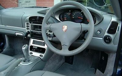 Porsche Boxster 986 Interior Silver Aluminum Dash Trim Kit Set 98 1999 2000 2001 Ebay