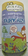 Jack N' Jill Kids Fairy Floss 30 Floss Picks -Assorted Colors-All Ages