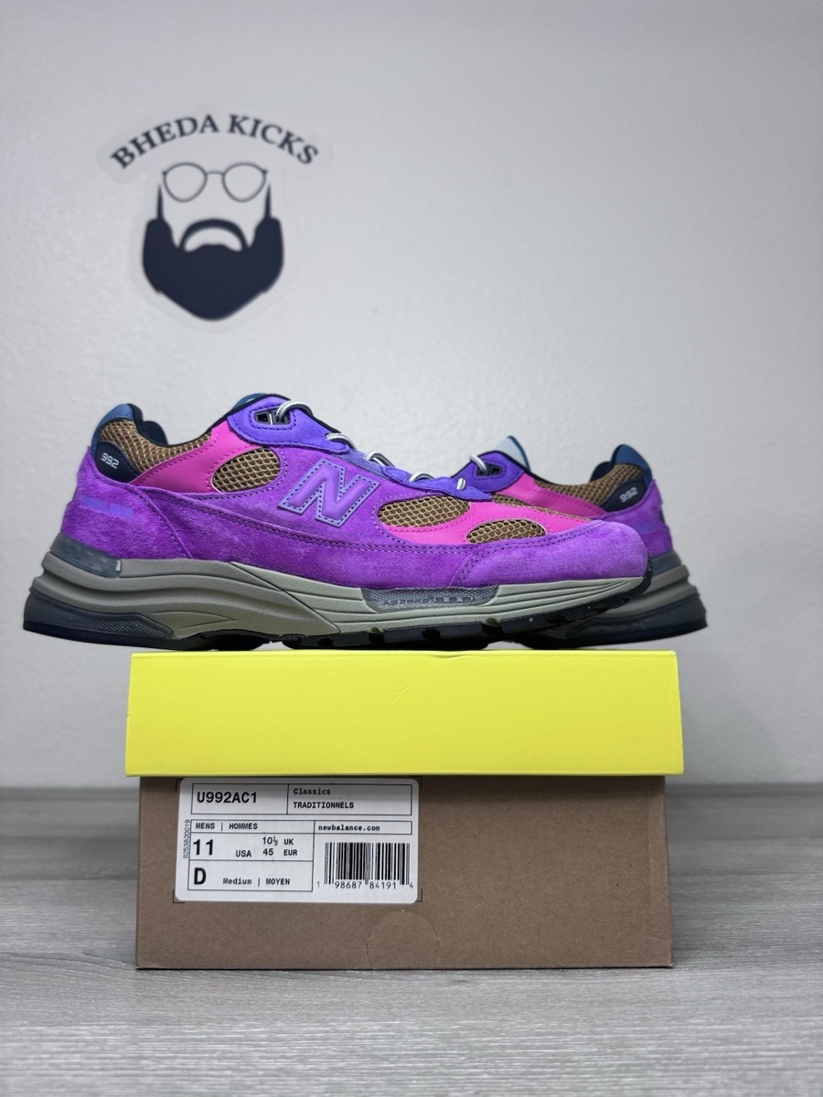 エアコン purple Size 11 - New Balance Action Bronson 992 Digitalis Purpurea Purple