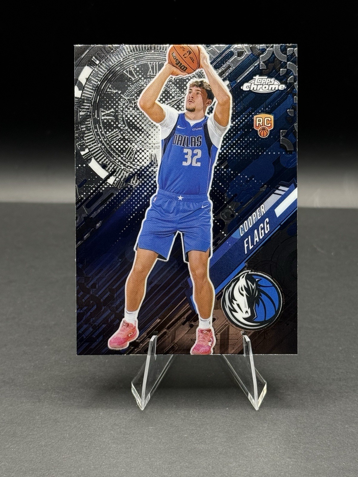 2025-26 Topps Chrome COOPER FLAGG RC Go Time #GT-16 Dallas Mavericks