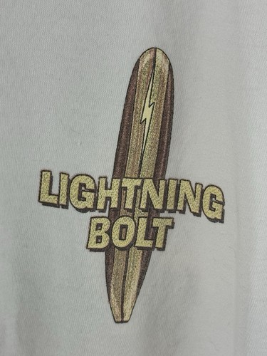 Vintage Lightning Bolt Maui Surfing Tank Top weiß Gr. XL - Bild 4 von 8