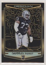2018 Panini Obsidian Electric Etch Orange 41/50 Maurice Hurst #183 0f6
