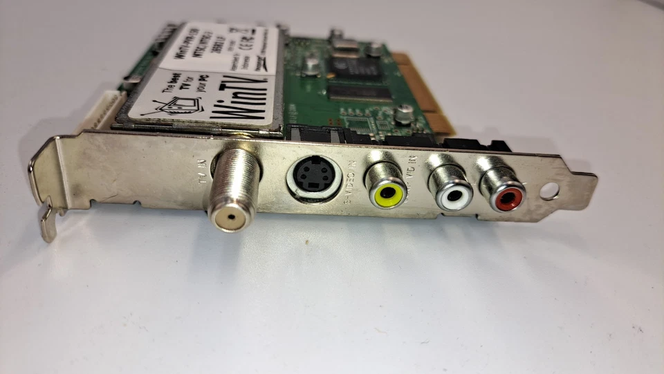 HAUPPAUGE WinTV-PVR-150 NTSC/ NTSC-J 26552 LH REV E6B2 TV TUNER PCI CARD WORKING - Image 3 of 4