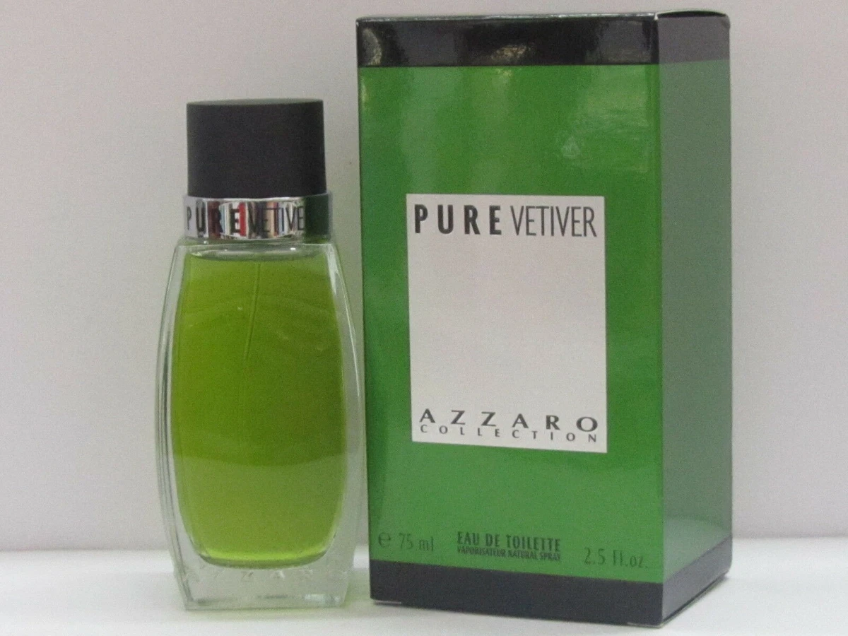 Azzaro Pure Vetiver Eau de Toilette for Men | eBay