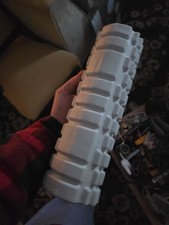 13" Gray High Density Foam Roller Deep Tissue Massager Muscle Recovery Fitness