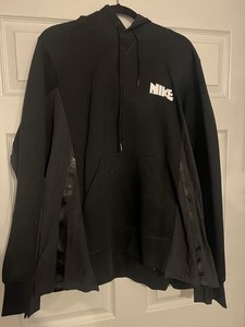 Sacai x Nike NRG Pullover Hoodie Sサイズ 黒 Nike x Sacai Hoodie Black/Black Men's - SS21 - US