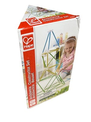 NEW Hape Architetrix Bamboo Constructor Set Building Toy. Bamboo. 97 Pcs.