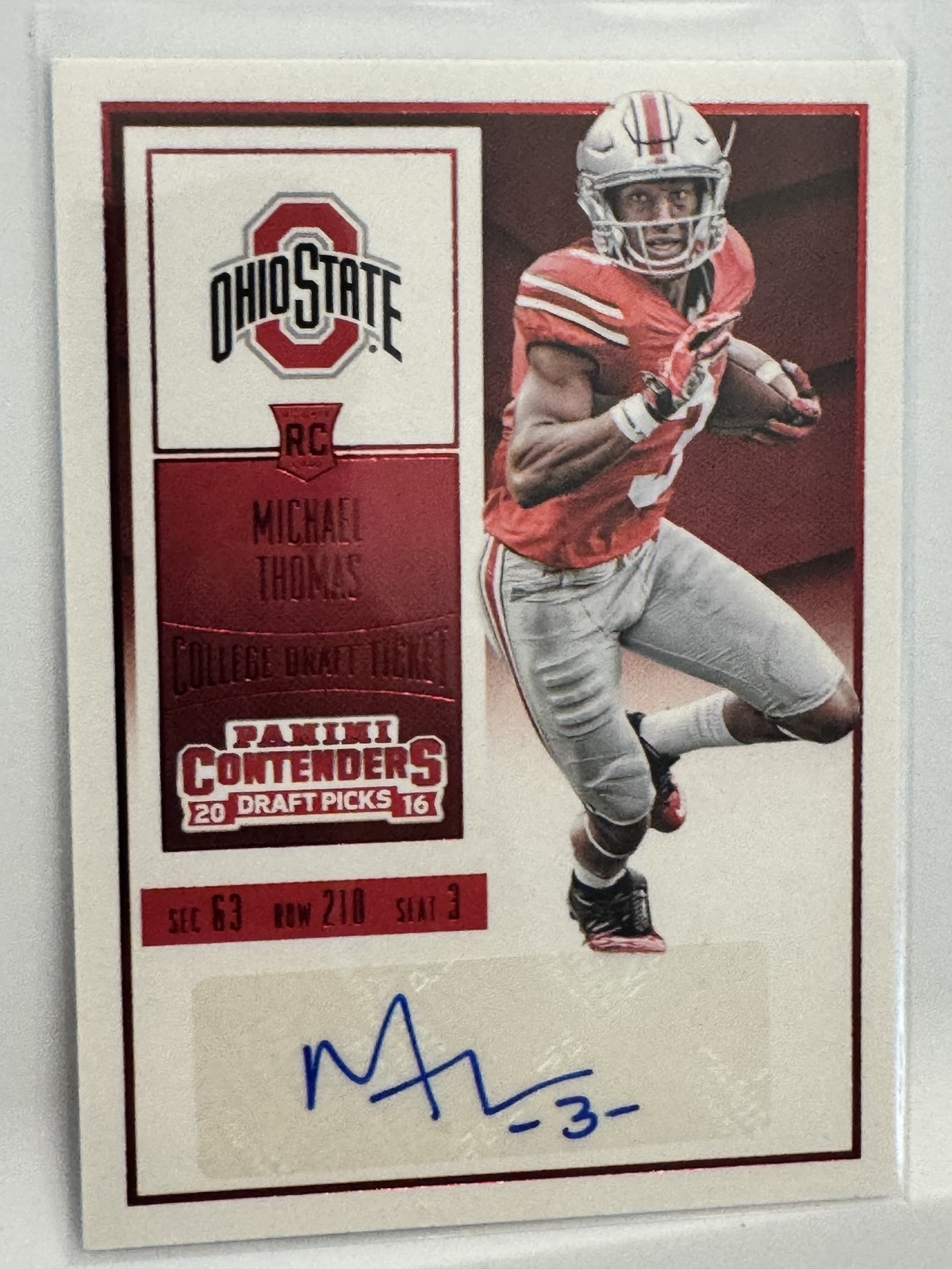2016 Panini Contenders Draft Picks #106 Michael Thomas